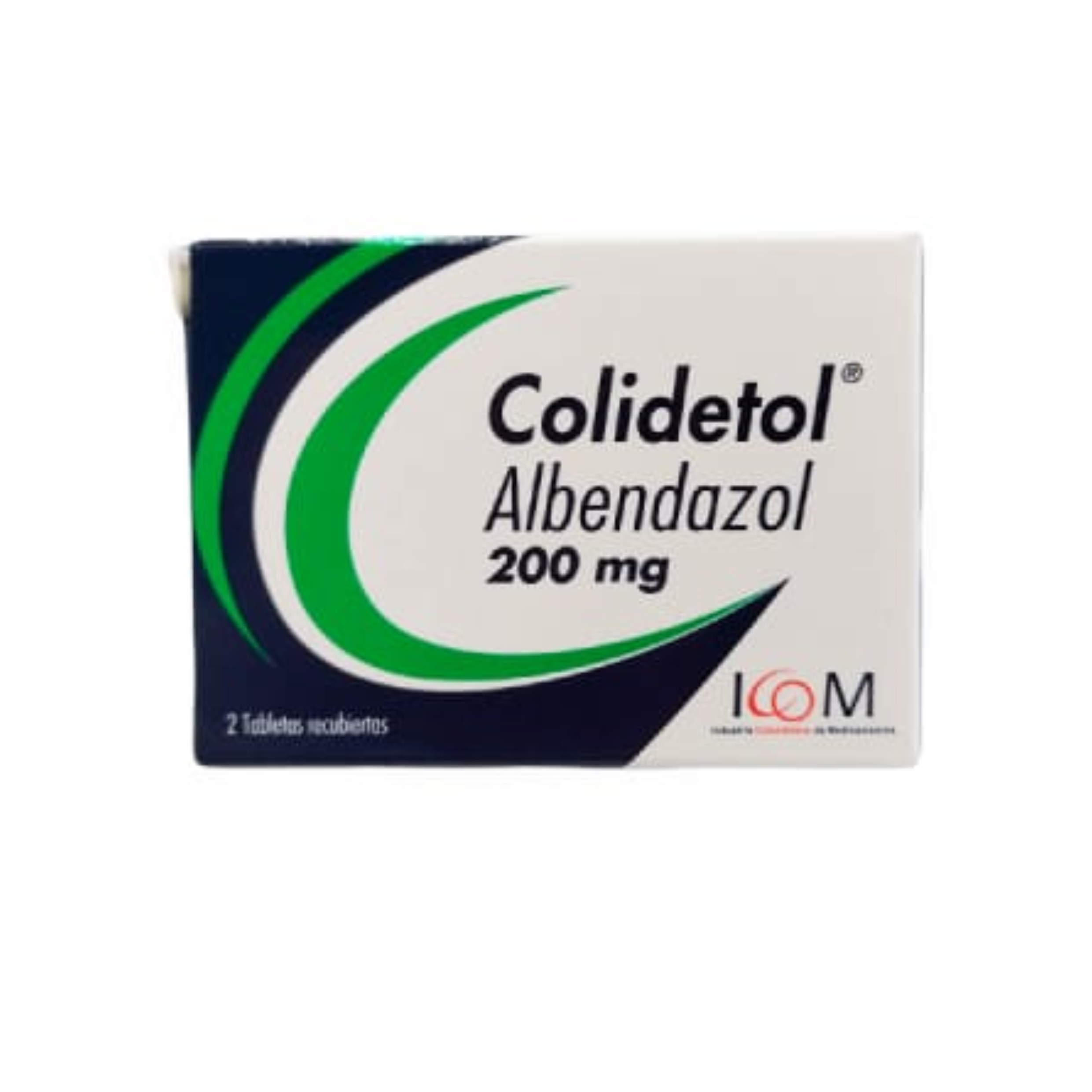 Colidetol 200 mg Caja x 2 Tabletas Recubiertas