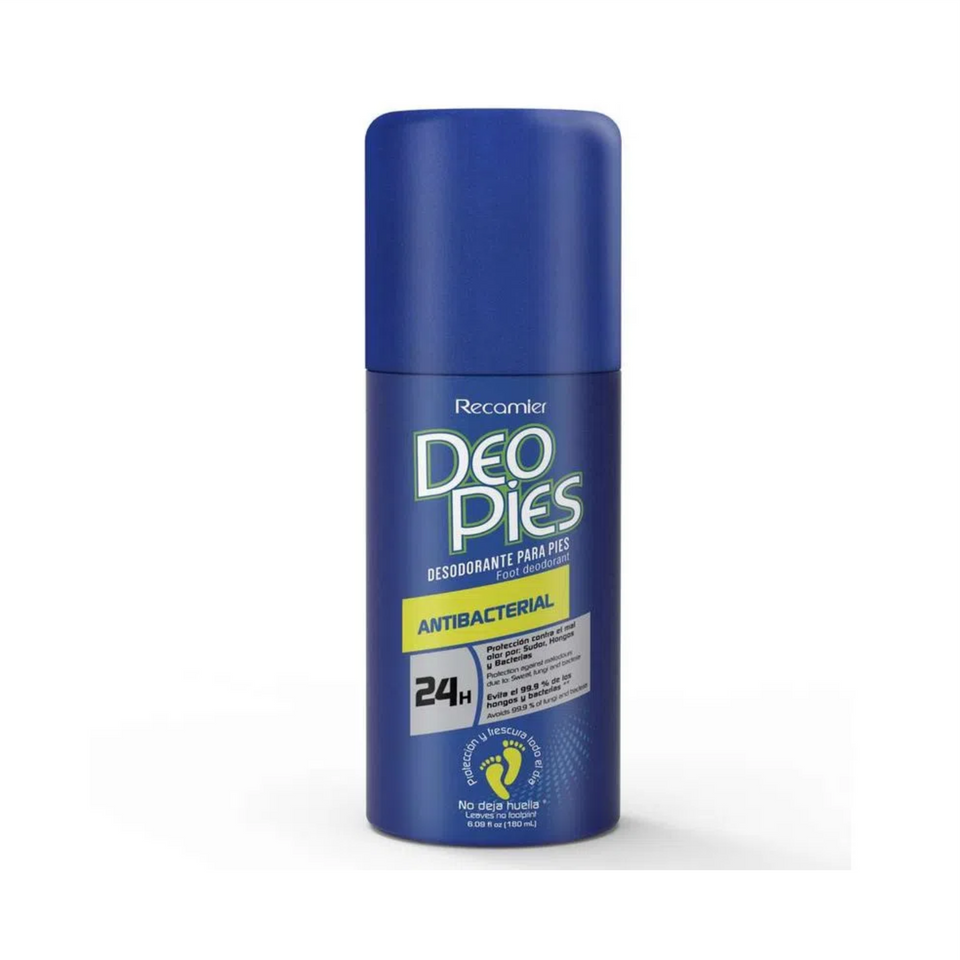 Desodorante para Pies Deo Pies Antibacterial 180 mL