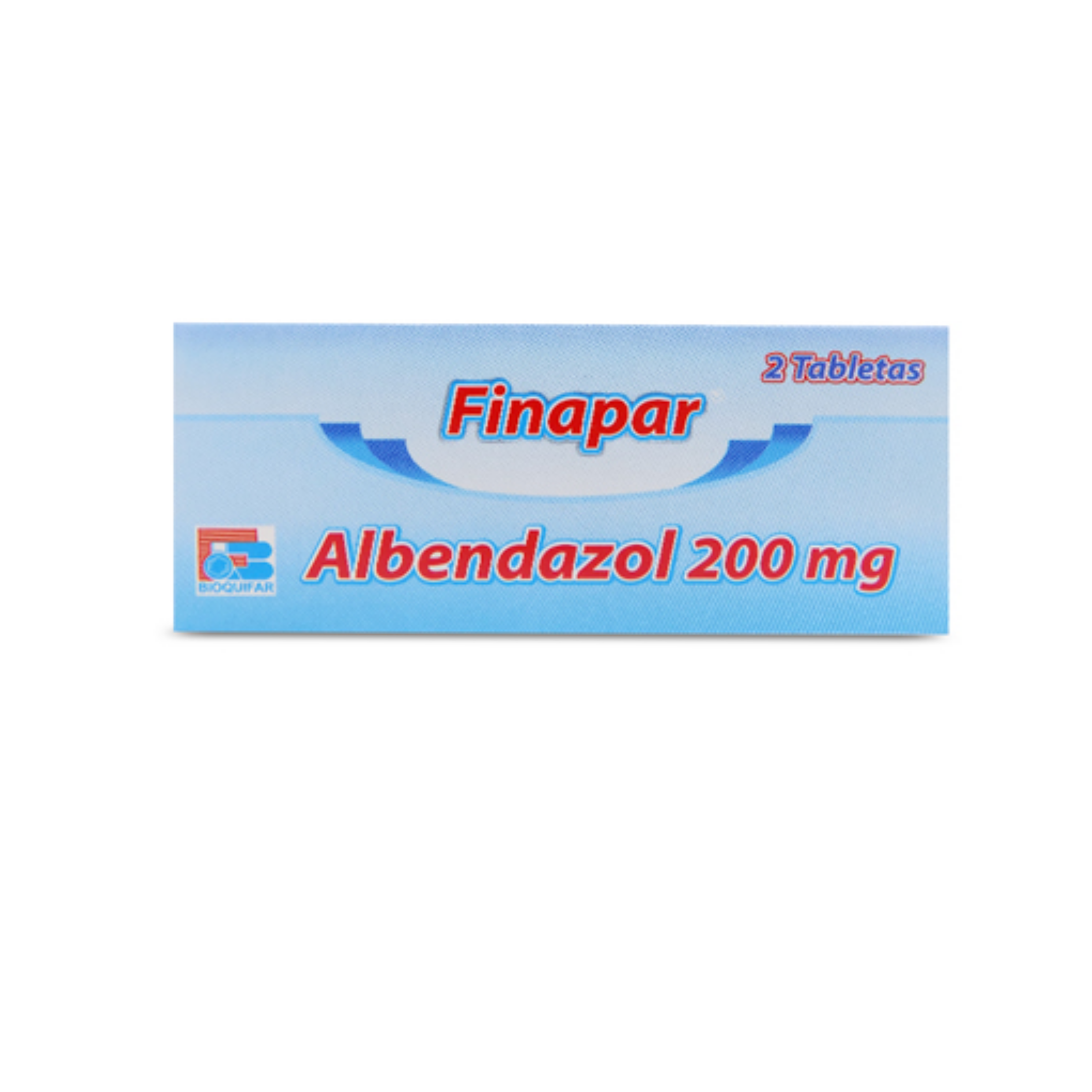 Finapar 200 mg Caja x 2 Tabletas