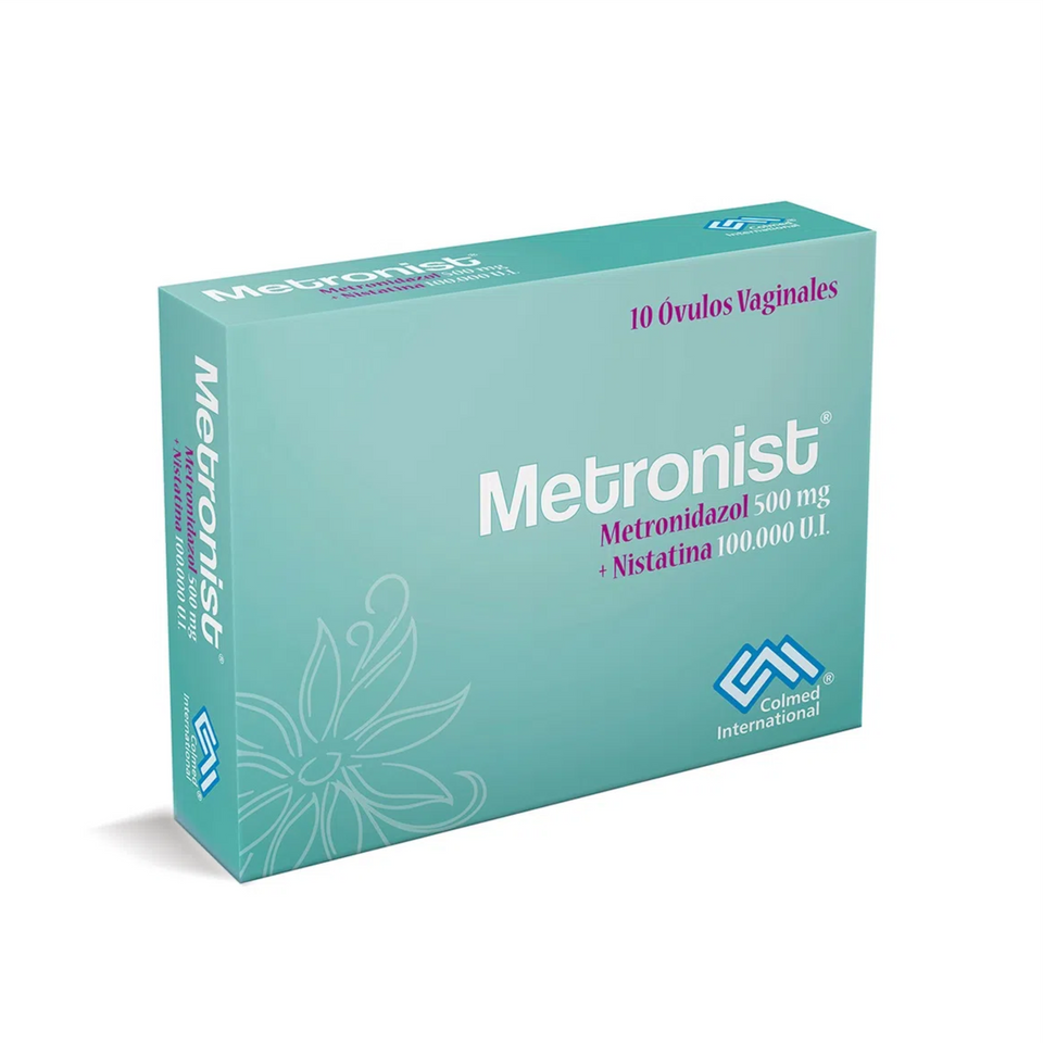 Metronist 500 mg / 100.000 x 10 Óvulos