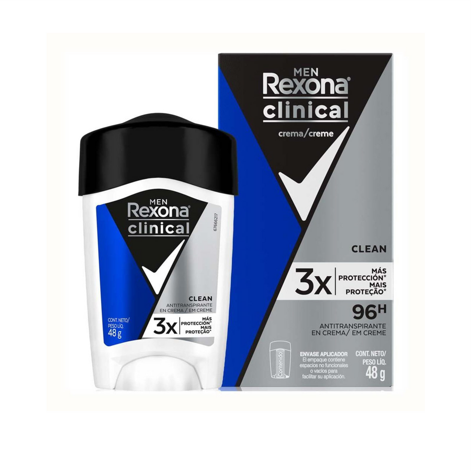Desodorante Rexona Men Clinical Clean 48g