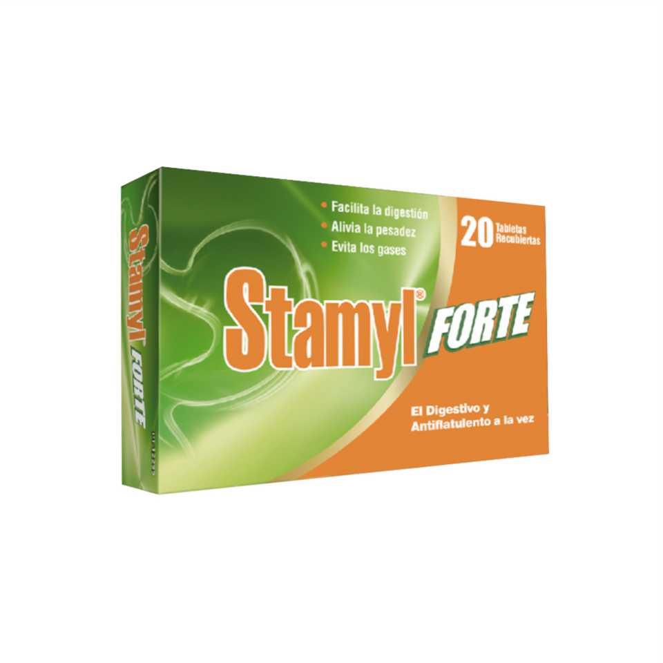 Stamyl Forte Caja x 20 Tabletas Recubiertas